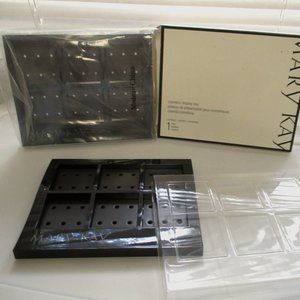 Lot of 2 MARY KAY Cosmetic display trays w/ lids